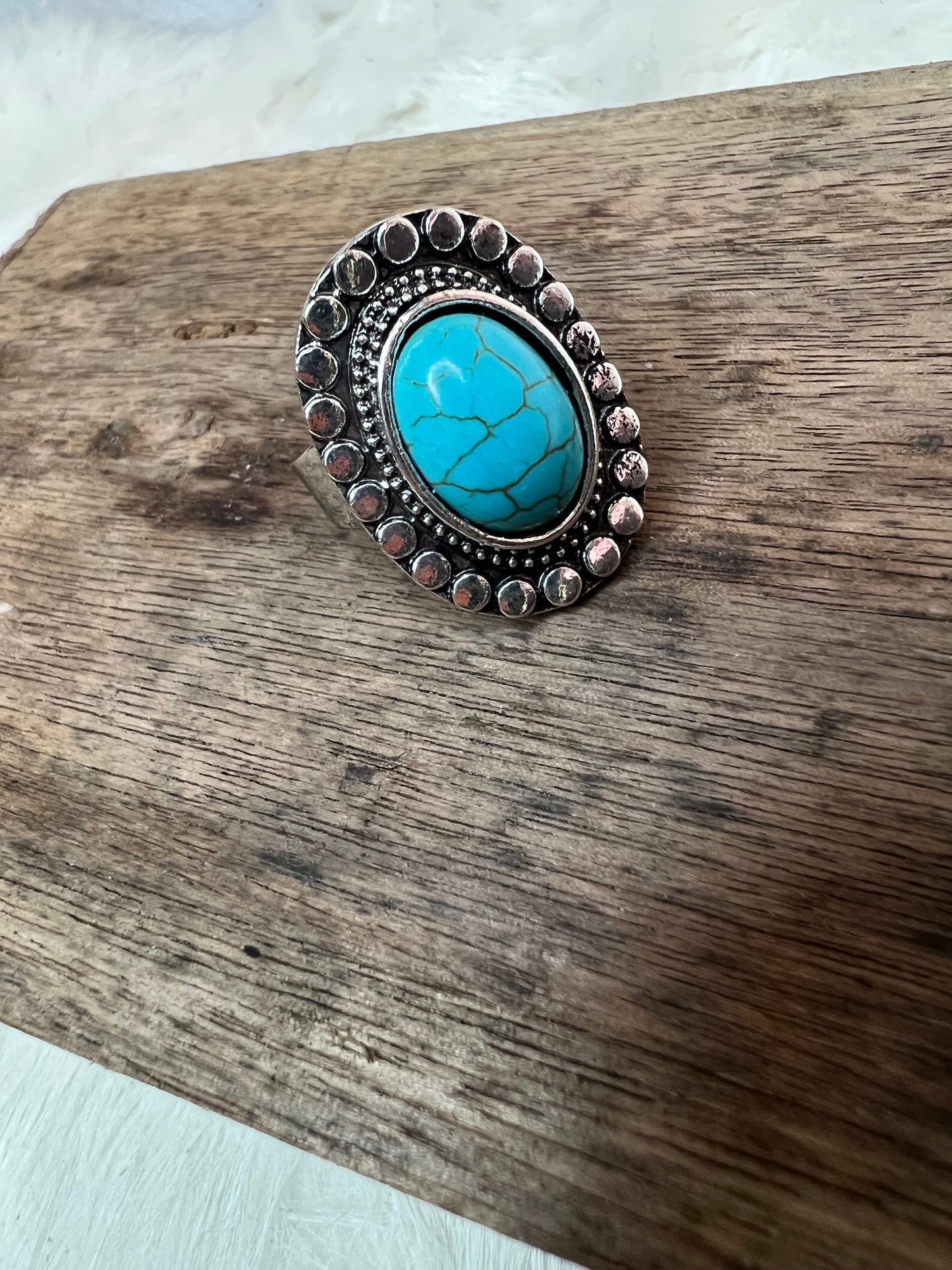 Turquoise Oval Ring